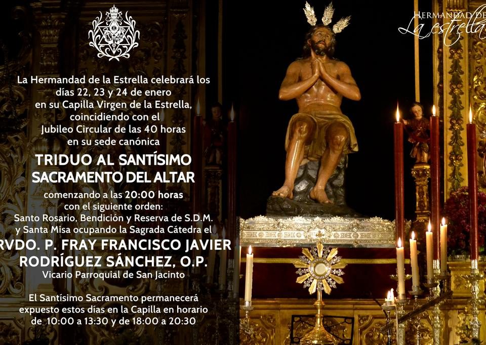 TRIDUO SANTISIMO 2018