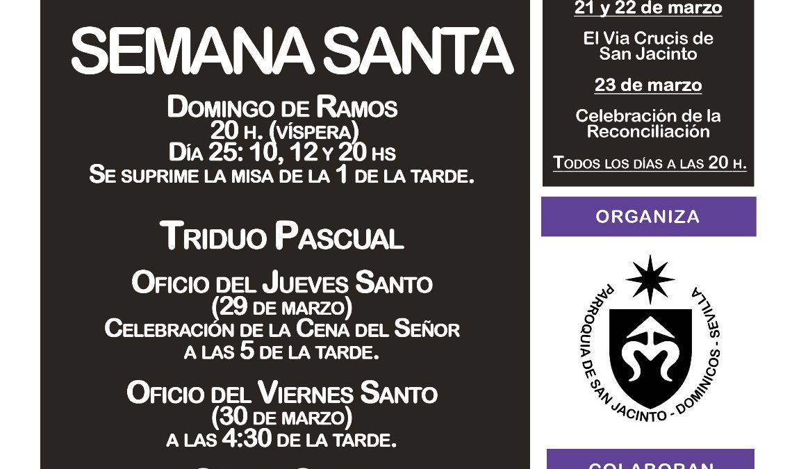 Caminando hacia la Pascua
