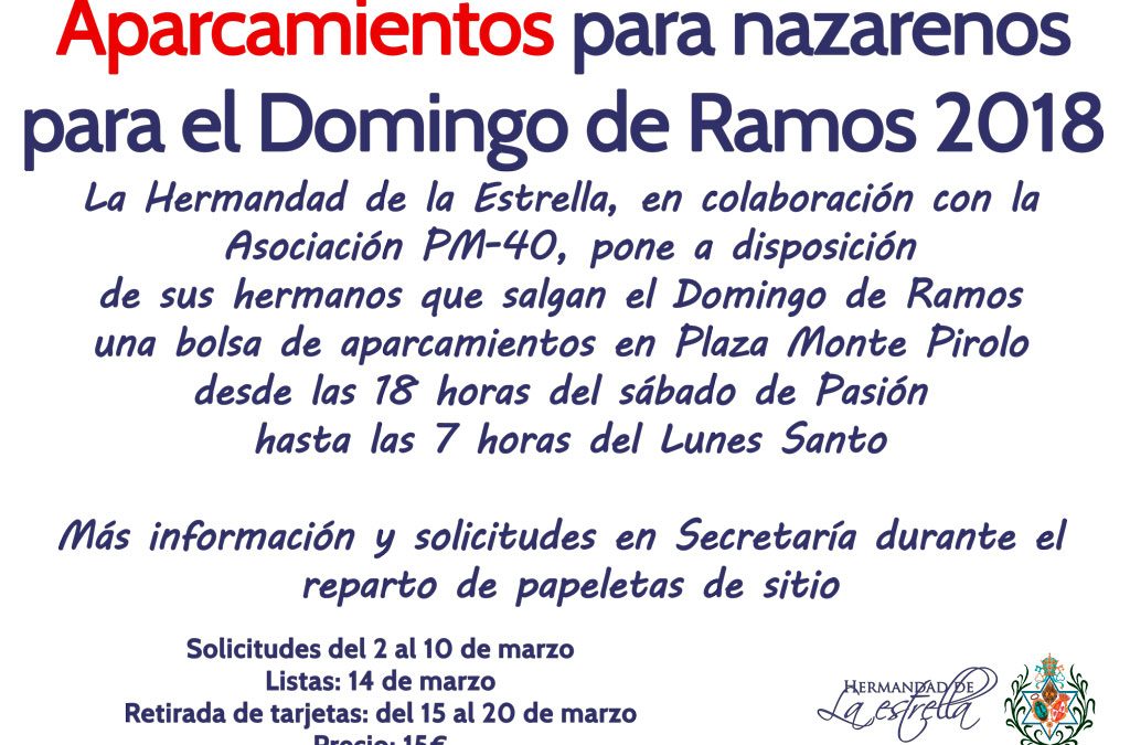 cartel parking 2018