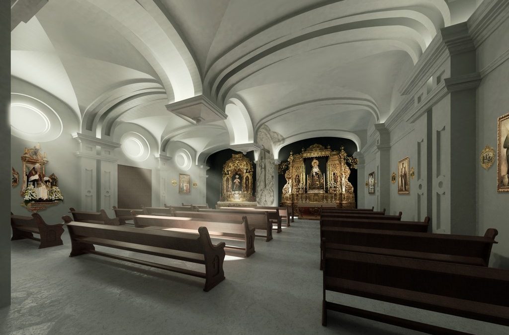Capilla montaje decoracion