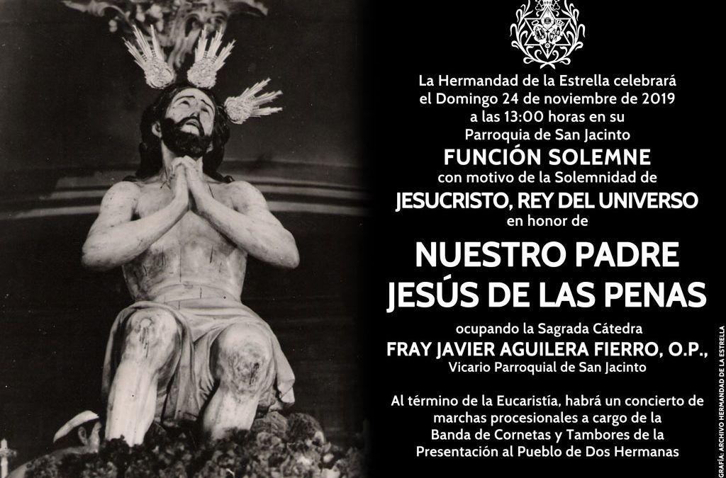 Anuncio Funcion Cristo Rey 2019