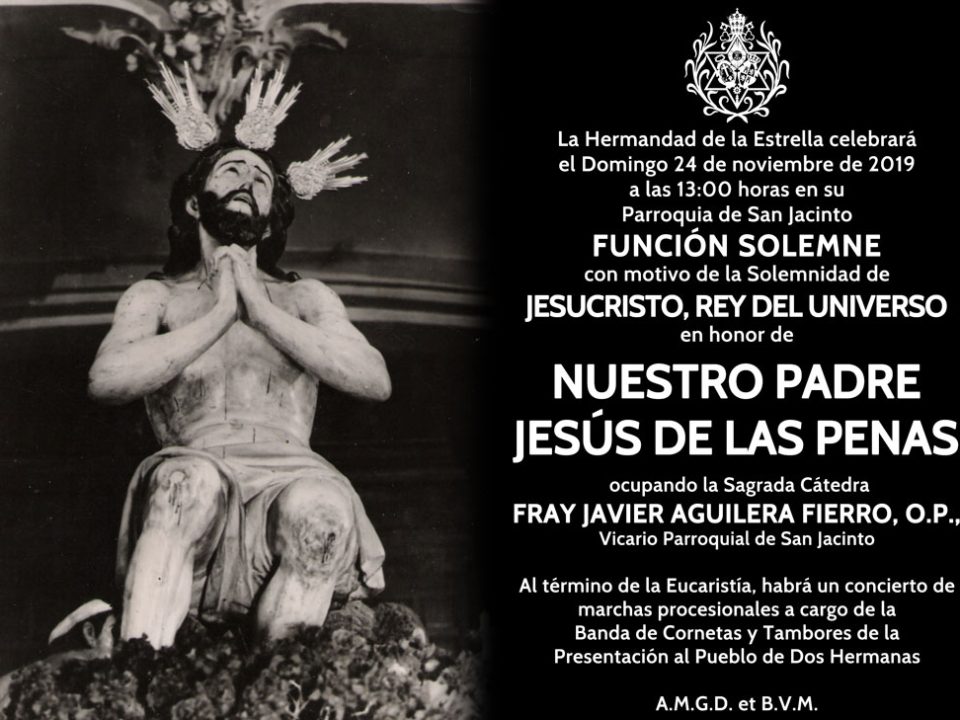 Anuncio Funcion Cristo Rey 2019