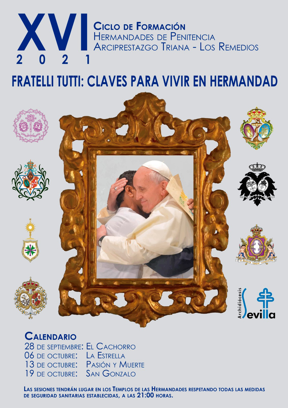 Cartel XVI Ciclo Formación Hermandades Triana
