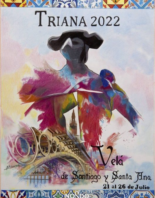 Cartel velá Santa Ana