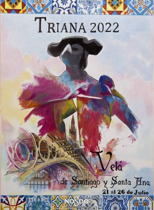Cartel velá Santa Ana