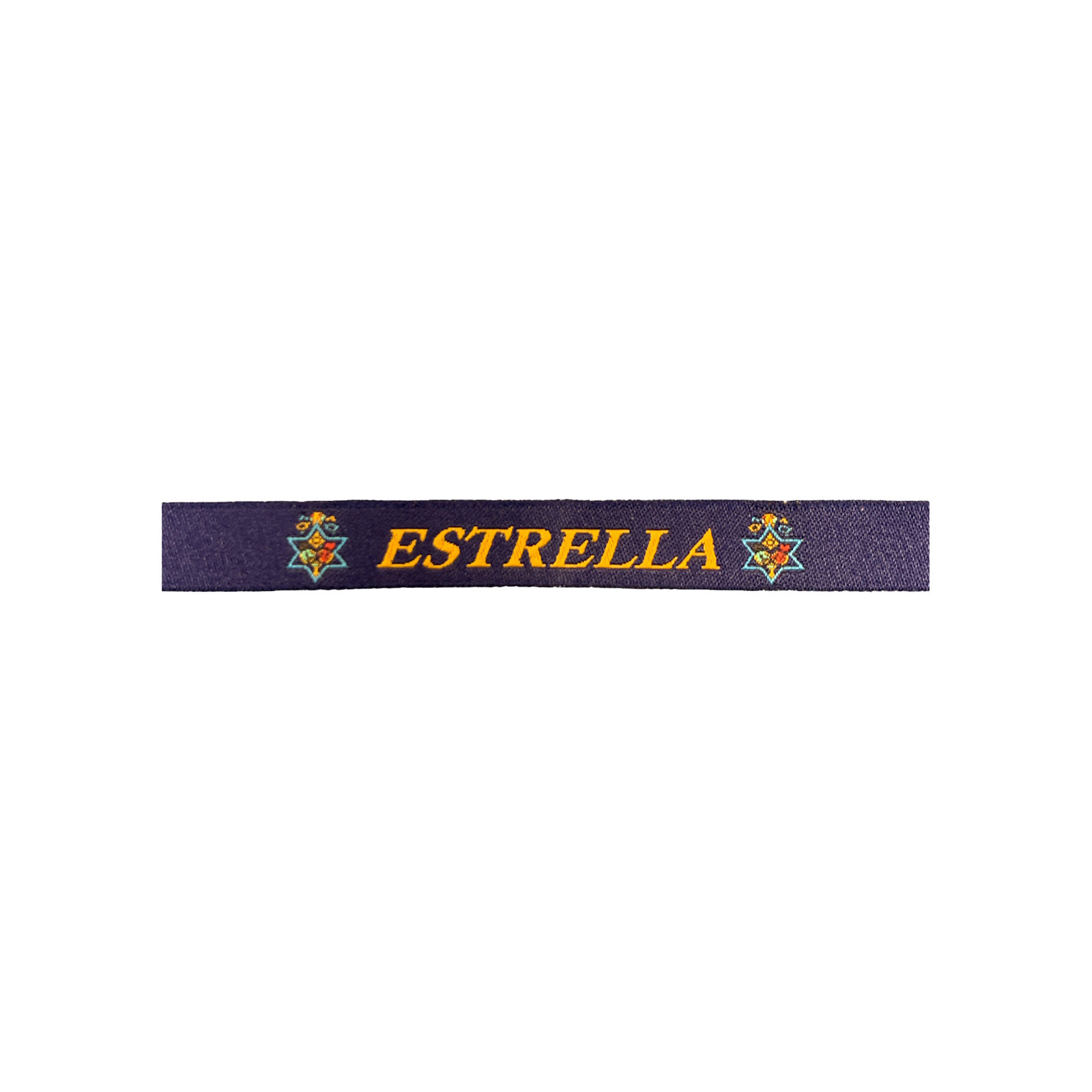 Pulsera tela azul ESTRELLA