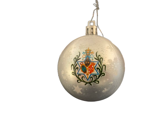 Bolas de Navidad con el escudo de la Hermandad - Imagen 3